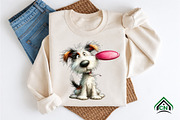 Whimsical Summer Dogs Clipart, an Illustration by Craft Nest (Thumbnail 9 of 12)