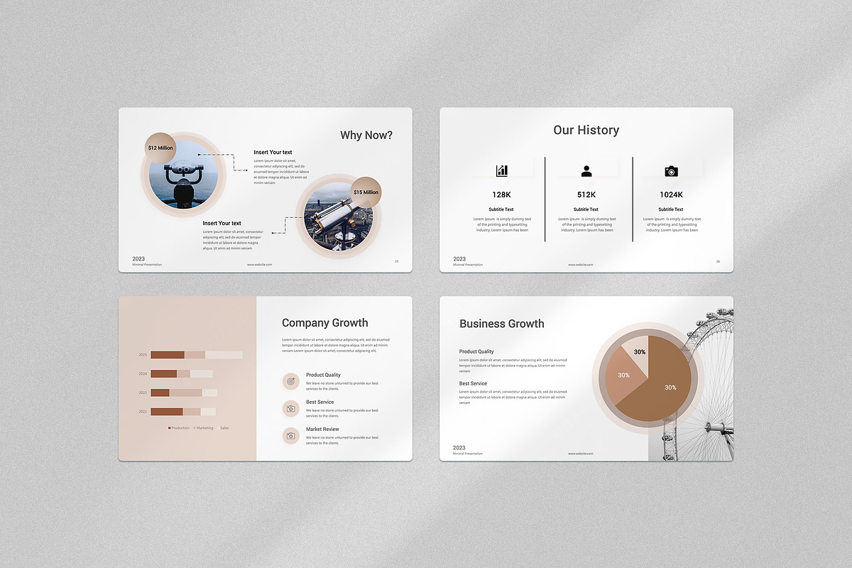 Cherry Minimalist Presentation, a Presentation Template by graphypix (Photo 9 of 20)
