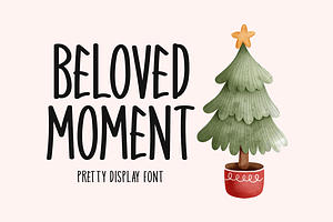 Beloved Moment Typeface