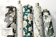Watercolor White Flowers Collection, a Decorative Illustration by Damian Roh (Thumbnail 13 of 16)
