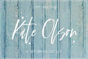 Kate Olson Font