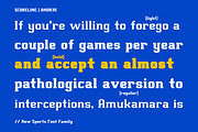 Scoreline Sports Font Family, a Slab Serif Font by ANDR35 (Thumbnail 2 of 9)