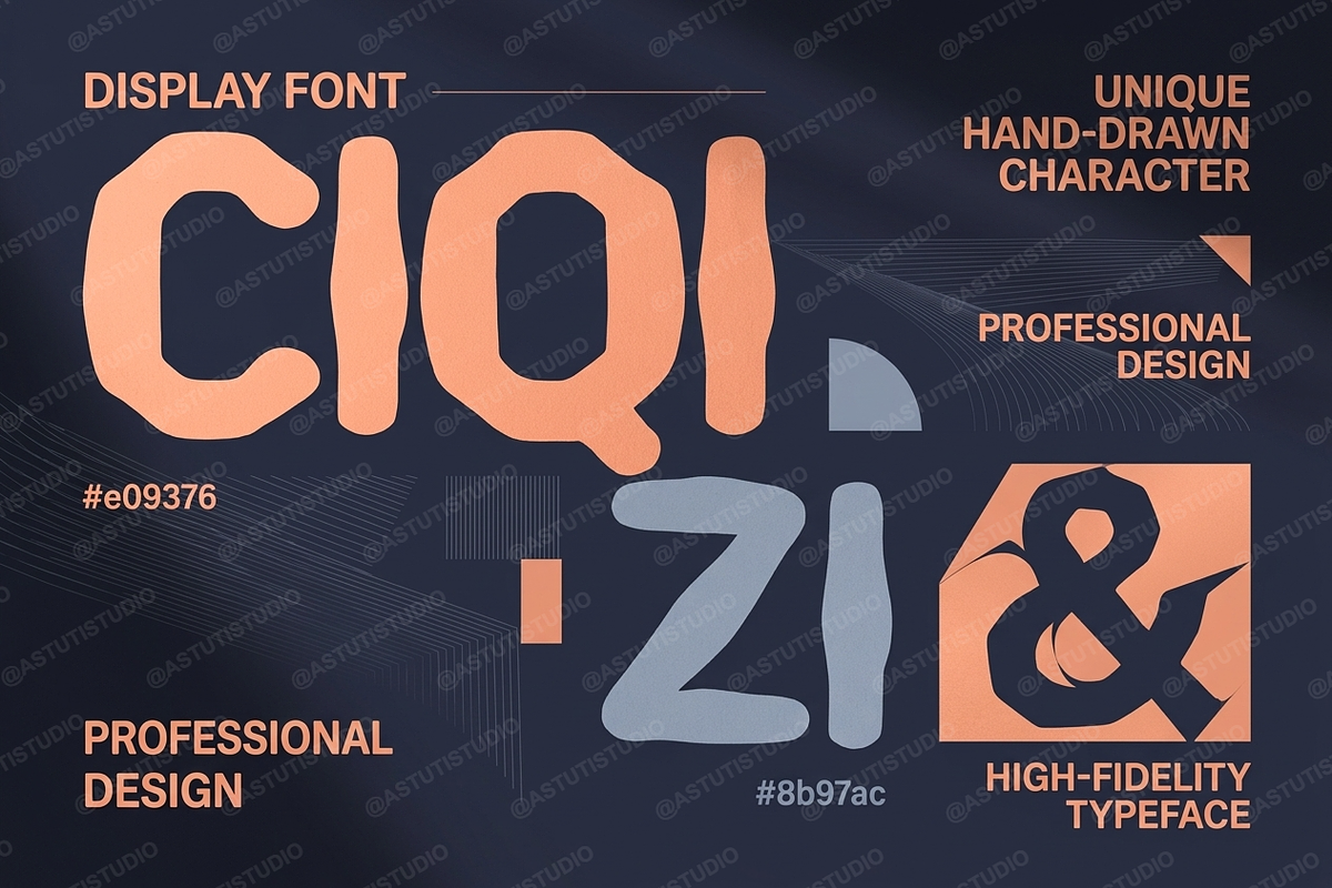 Ciqizi | Elegant Modern Serif, a Serif Font by Astuti Studio (Photo 1 of 25)
