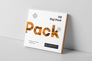 CD Digi Pack Mock-up 8, a Packaging Mockup by Yogurt86 (Thumbnail 9 of 10)