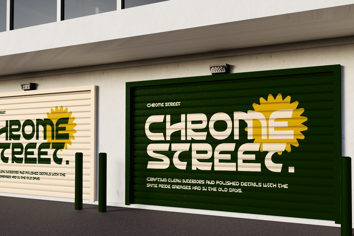 Catona - Retro Garage Font, a Sans Serif Font by Pandeka Studio (Photo 7 of 9)