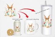 Rabbit Peeking Clipart, a Graphic by Artnoy (Thumbnail 4 of 5)