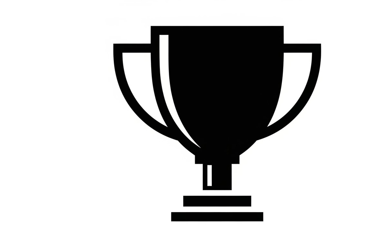 Bold winner trophy cup icon, an Illustration by Amazin_art (Photo 12 of 29)