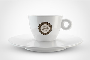 Cup Mock-Up V4 Illy Cup