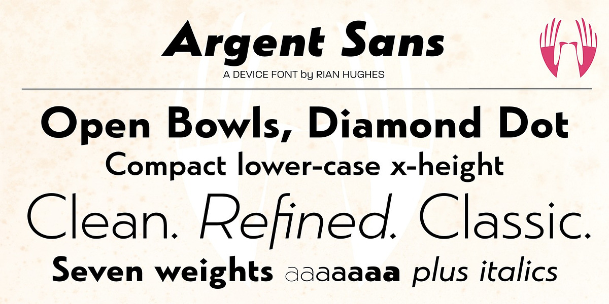 Argent, a Sans Serif Font by Device (Photo 3 of 9)