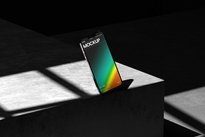 10 PSD Concret Iphone Mockup
