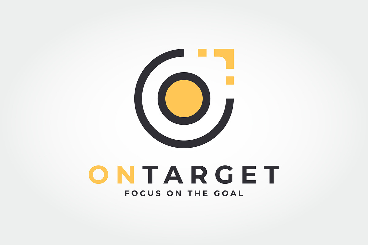 Minimalist Target Symbol for Busines, a Branding & Logo Template by PrastHF
