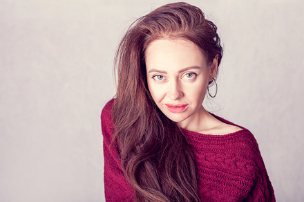 portrait of a smiling girl in a burg, a Person Photo by Eni_fly