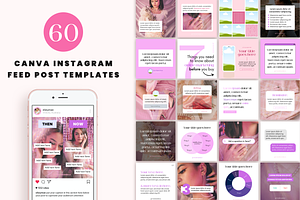 Instagram Carousel Canva Bundle