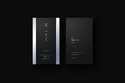Obsidian - Stylish Business Cards, a Business Card Template by Ctrl space studio (Thumbnail 4 of 9)