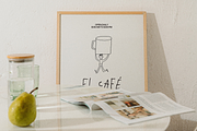 Naive Coffee Doodles, a Food Illustration by Veyla (Thumbnail 16 of 16)