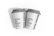 Scattered Paper Cups Mockup, a Packaging Mockup by pixelmock (Thumbnail 16 of 18)