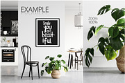 Frames & Walls Scandinavian Bundle-3, a Print Template by Yuri-U (Thumbnail 13 of 42)
