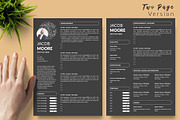 Creative CV Bundle / Resume - Jacob, a Resume Template by Templates Design Co. (Thumbnail 4 of 23)