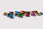 Polygonia City Cars Pack, a Cars & Vehicle 3D Model by Anton Moek (Thumbnail 5 of 9)