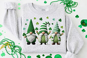St Patrick’s Day Yarn Gnomes Png, an Illustration by DreamCafeArt (Thumbnail 2 of 8)