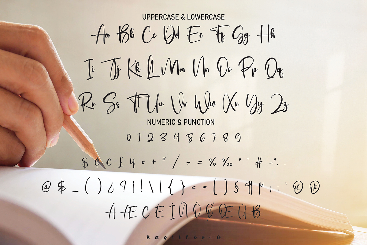 Simple Signature | Script Font, a Script Font by Scratchones (Photo 4 of 8)