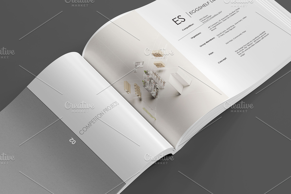 Architecture Portfolio Template, a Presentation Template by Arkishop (Photo 7 of 9)
