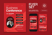 Business Conference Flyer, a Flyer Template by graphicook (Thumbnail 1 of 3)