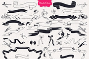 HUGE Hand drawn Nature Pack Elements, an Illustration by StylishDesignMe (Thumbnail 4 of 5)