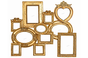 Baroque Golden Framework