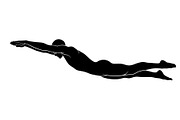 Swimming Sport Silhouette Vector Bun, an Illustration by jahid234 (Thumbnail 23 of 51)