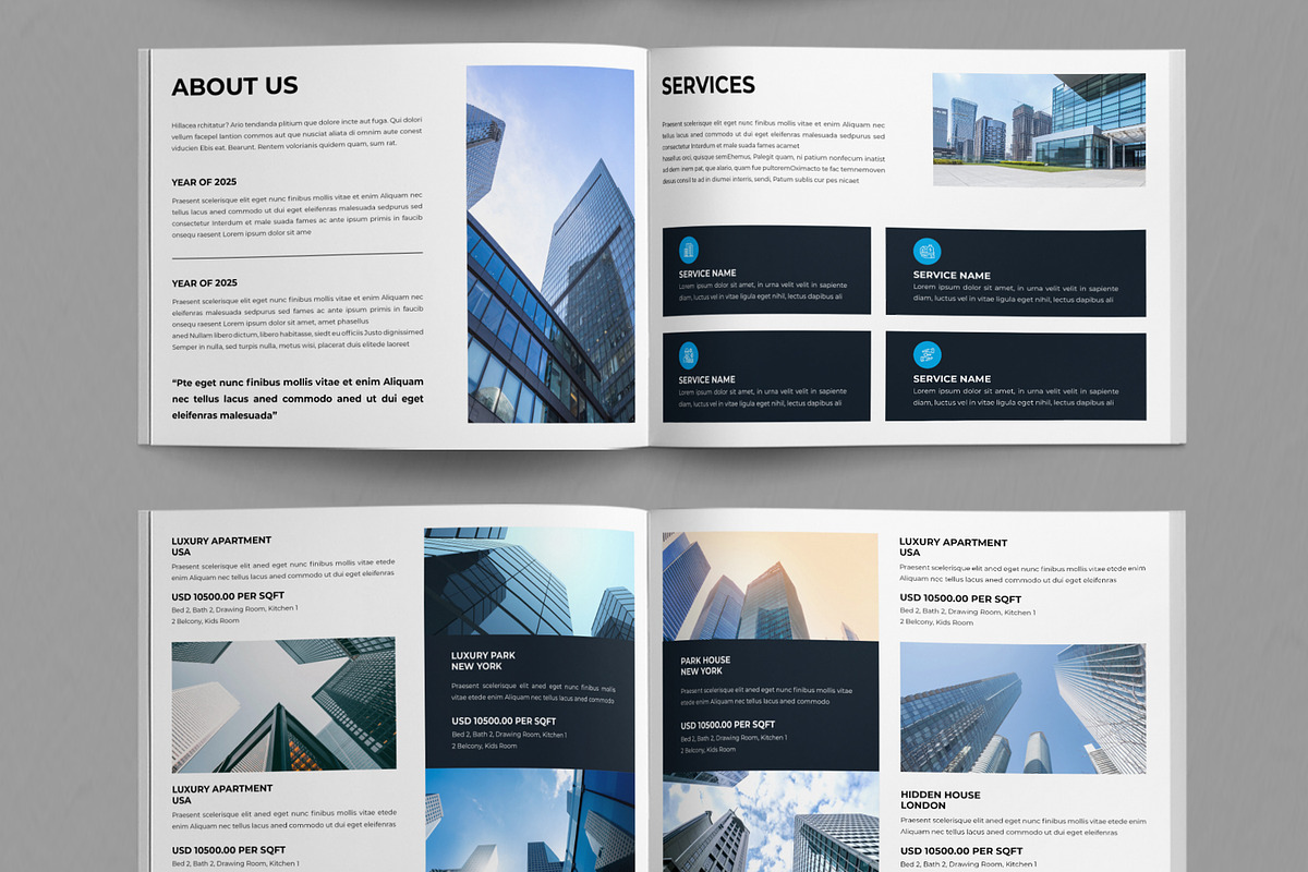 Real Estate Brochure Landscape, a Brochure Template by ContestDesign (Photo 3 of 5)