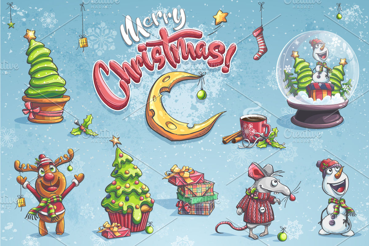 Christmas collection, a Decorative Illustration by Nearbirds (Photo 5 of 5)