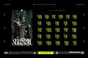 Majesty Rosaria Typeface, a Blackletter Font by alit design (Thumbnail 17 of 20)