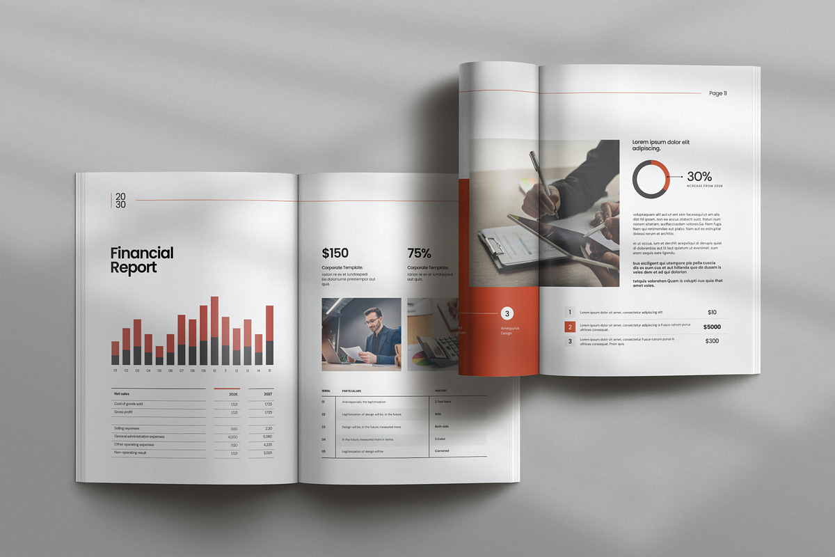 Annual Report Template preview 7