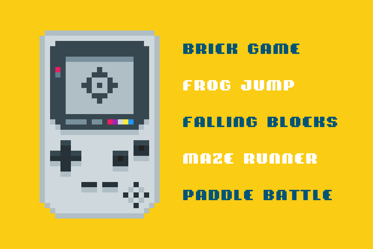 Pixiel - Modern Pixel Typeface, a Sans Serif Font by alpercakici (Photo 9 of 13)