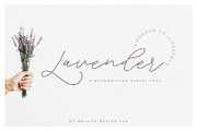 Lavender Script, a Script Font by Creamy Script (Thumbnail 1 of 6)
