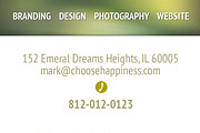 Creative Business Card, a Business Card Template by emagweb (Thumbnail 2 of 2)