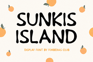 Sunkist Island Font