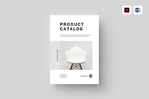 Product Catalog MS Word & Indesign