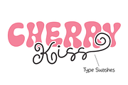 Cherry Kiss is a Valentine font duo, a Handwritten Font by Brown Cupple (Thumbnail 2 of 12)