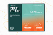 Certificate - Mondok 3, a Print Template by Themes Awesome (Thumbnail 3 of 3)