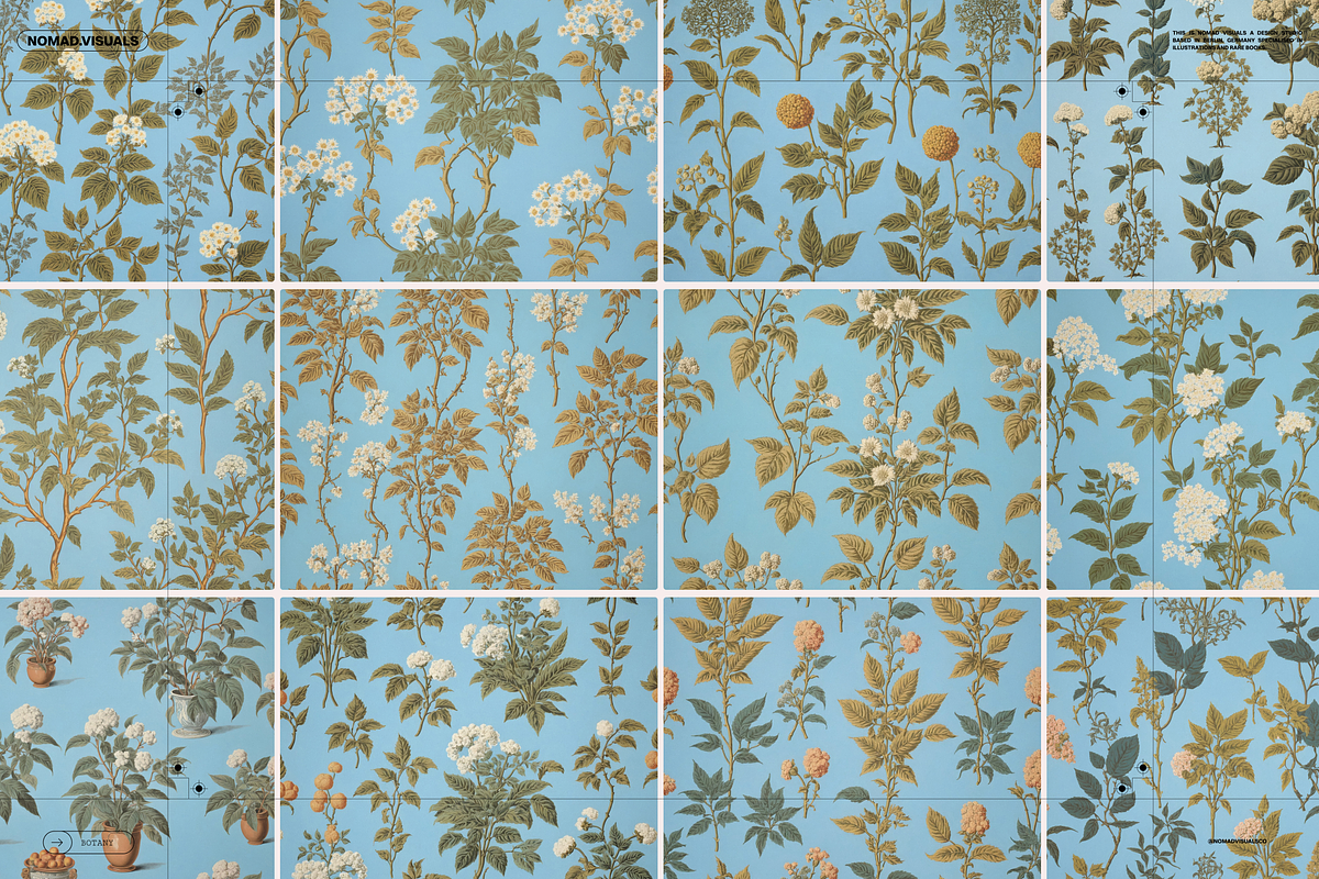 Plants & Flowers Illustrations, a Background Graphic by Nomad Visuals (Photo 12 of 14)