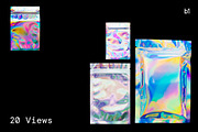 HOLO - Holographic Pack Mockup, a Product Mockup by Bolderaja1 Studio (Thumbnail 2 of 15)