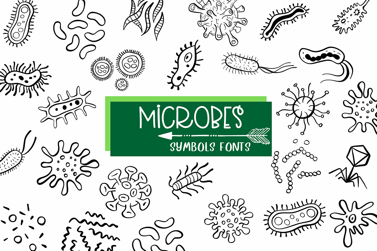 Microbes | Symbols Fonts