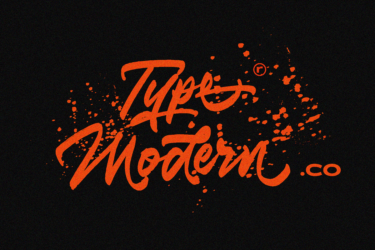 Jacqueline Brush Urban Font, a Script Font by Rocket Template (Photo 7 of 15)