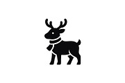 Minimalist Reindeer Vector Logo, a Branding & Logo Template by Vectorium Studio (Thumbnail 1 of 2)