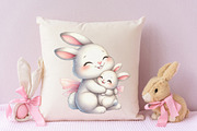 Mothers day animals Clipart, an Illustration by RobertsArt (Thumbnail 4 of 7)