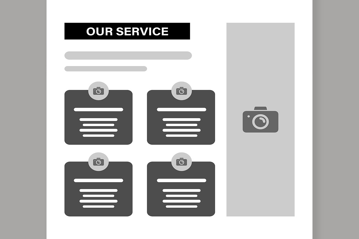 Modern Wireframe for UI UX Designers preview 3