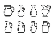 Bundle Olive Oil Brand Icon Set, an Outline Icon by adenpinkstore (Thumbnail 5 of 15)
