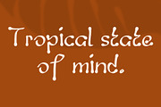 Giwali - Handwritten Tropical Font, a Handwritten Font by Boril Std (Thumbnail 4 of 10)